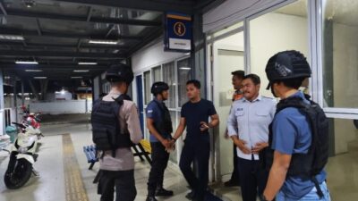 Amankan Kamtibmas Kota Bangkinang, Tim Raga Polres Kampar Patroli Malam