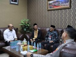 Bahas Stabilitas Sosial dan Budaya, Kapolres Kuantan Singingi Terima Kunjungan FPK