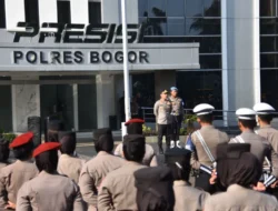 Kapolres Bogor Pimpin Apel Pagi, Sampaikan Pesan Reflektif dan Motivasi Pelayanan