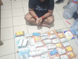 Polsek Jatiuwung Ungkap Peredaran Obat Keras Daftar G di Taman Cibodas
