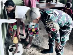 Satgas Yonif 126/KC Menyatu dengan Rakyat: Anjangsana dan Yankes Jadi Bukti Cinta di Perbatasan