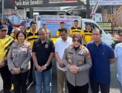 Polda Lampung dan Bulog Terus Keliling Wilayah Salurkan Beras Murah ke Masyarakat