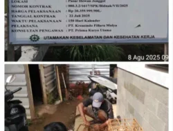 Besi Berkarat di Proyek Rp 20 Miliar Pasar Hewan Jonggol