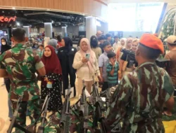 Meriahkan HUT Ke-80 Republik Indonesia, Lanud Sultan Hasanuddin Gelar Pameran Alpalhankam di Trans Studio Mall