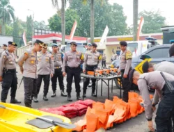 Kapolres Bogor Pastikan Kesiapan Peralatan Penanggulangan Bencana