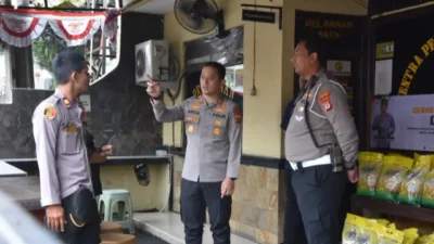 Kapolres Bogor Tinjau Polsek Cibungbulang Dan Polsek Ciampea, Pastikan Pelayanan Prima