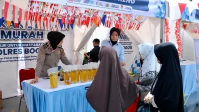 Polres Bogor Gelar Gerakan Pangan Murah, Gandeng Bulog Untuk Stabilisasi Harga Beras
