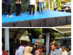Sambut HUT RI Ke 80 Komunitas Lintas Profesi Gelar Bazar UMKM PLUT Cikembar