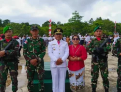 HUT RI Ke-80 di Distrik Mindiptana Meriah! TNI, Pelajar, dan Masyarakat Bersatu Rayakan Kemerdekaan