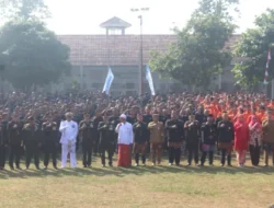 Upacara HUT ke-80 RI di Lapas Warungkiara, 1.059 Warga Binaan Terima Remisi Dasawarsa, 19 Langsung Bebas