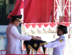 Upacara HUT RI ke-80, Pj Gubernur Papua Agus Fatoni Ajak Jaga Iklim Kondusif Masyarakat