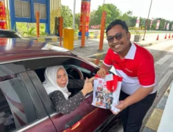 HKA Gelar Aksi Simpatik, Menyapa Pengguna Jalan Tol Serempak di 16 Ruas Operasi
