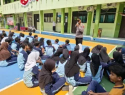 Polsek Tangerang Goes to School di SMP Syekh Yusuf, Ajak Pelajar Jauhi Tawuran dan Bullying