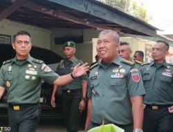 Kunjungi Topdam XIV/Hasanuddin, Dirtopad Tekankan Hidup Hemat dan Jauhi Judi Online Bagi Prajurit TNI