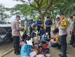 Polres Bogor Amankan Pelajar Di Tenjo Yang Hendak Demo Ke Jakarta