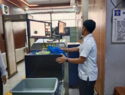 Maksimalkan Keamanan, Lapas Kelas IIA Bekasi Terapkan Pemeriksaan X-Ray