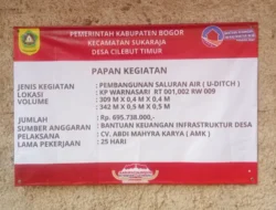 Proyek Saluran Air di Sukaraja, Transparansi Setengah Hati