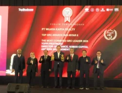 Teguhkan Komitmen Pada Governance, Risk, & Compliance, WIKA Realty Borong Dua Penghargaan Termasuk Predikat 5 Stars di TOP GRC Awards 2025