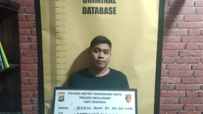 Polsek Neglasari Gerebek Toko Kosmetik Jual Obat Terlarang, Satu Pelaku Ditangkap