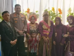 Kapolres Gowa AKBP Aldy Sulaiman Hadiri Pernikahan Angga Saputra dan Rini di Bajeng