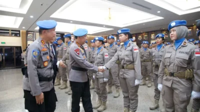 Mengemban Misi Perdamaian: Pelepasan Satgas FPU 7 MINUSCA Oleh Polri