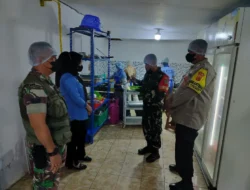 Polsek Citeureup Polres Bogor – Bripka Guntur Pramono Dampingi Danramil Citeureup menuju dapur MBG