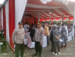 Kapolsek Citeureup Bersama Forkopimcam Hadiri Pemilihan Antar Waktu Kepala Desa Citeureup