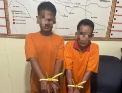Sita 3,67 Gram Sabu, Polsek Kuantan Hilir Ringkus 2 Pengedar Narkoba di Rawang Bonto