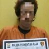 Sering Transaksi Narkoba, Polsek Perhentian Raja Amankan Warga Desa Hangtuah