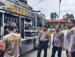 Siaga Hadapi Bencana, Polres Kampar Gelar Pengecekan Perlengkapan SAR