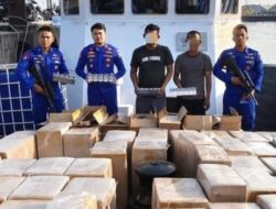 Penyelundupan Lewat Perairan Setokok, Ratusan Batang Rokok Ilegal Disita