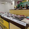Ungkap Jaringan Narkotika Internasional, Polres Meranti Sita 30 Kilogram Sabu, Ribuan Catridge Liquid Lamborghini dan Happy Water