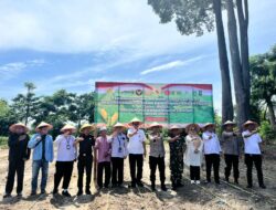 Peresmian Gudang Swasembada Pangan Nasional 2025, Polres Dumai Sukses Gelar Penanaman Jagung Serentak Kuartal IV