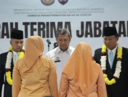 Tongkat Estafet Kepemimpinan Berganti, Lapas Cilegon Sambut Era Baru Bersama