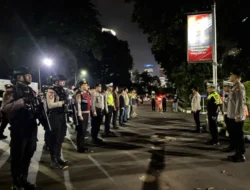 Polda Metro Jaya Gelar Patroli Skala Besar Malam ini di Jakarta Pusat
