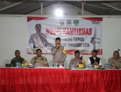 Ngopi Kamtibmas, Kapolres Metro Tangerang Kota Dekatkan Polisi dengan Warga Neglasari