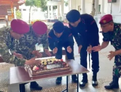 Perkuat Sinergi TNI–Polri, Brimob Polda Metro Jaya Sampaikan Ucapan Dirgahayu TNI ke-80 ke Korps Marinir