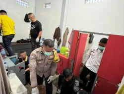Kuat Bersinergi, Lapas Bitung Gelar Razia Bersama APH
