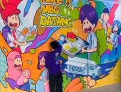 SPPG Dengan Sentuhan Seni, Mural Jadi Daya Tarik Baru