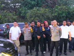 Brimob Polda Metro Jaya Laksanakan Pelayanan Apel Akbar Kebangsaan Buruh Indonesia di Cikarang