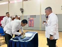 Lapas Kelas IIB Tulungagung Teguhkan Komitmen Berantas Narkoba dan Barang Terlarang Melalui Penandatanganan Komitmen Bersama Secara Serentak