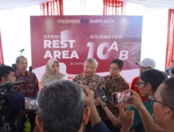 Opening Rest Area KM 10 Tol Medan-Binjai, Kembangkan UMKM Lokal dan Tingkatkan Kenyamanan Berkendara