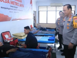 Bakti Sosial Donor Darah Warnai Hari Jadi ke-74 Humas Polri di Polda Metro Jaya