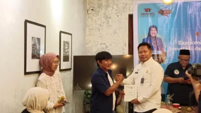 Dukung UMKM dan Ekonomi Kreatif, Karutan Depok Hadiri Forum Indoraya Today Institute