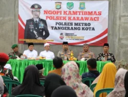 Jaga Jakarta ++, Kapolres Metro Tangerang Kota Gelar Ngopi Kamtibmas Bersama Warga Karawaci