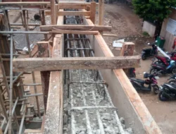 Diduga Ada Praktik Pembuangan Sisa Cor, Kualitas Struktur Gedung Kantor Tajurhalang Dipertanyakan