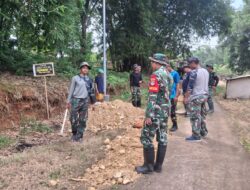 Sinergi TNI dan Masyarakat, TMMD ke-126 Wujudkan Pembangunan Desa Nagacipta