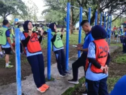 Jelang UKP Personel Lanud Sultan Hasanuddin Laksanakan Tes Samapta