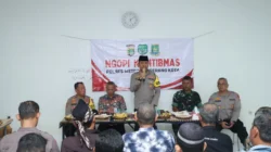 Ngopi Kamtibmas, Kapolres Kombes Pol Jauhari Ajak Masyarakat Bersama Polri Cegah Kejahatan dan Narkoba