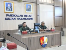 Danlanud Sultan Hasanuddin Ikuti Rapat Koordinasi Lintas Instansi Jelang Pemberlakuan UU PRU